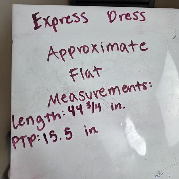 Express Pink Sweater Sheath Fitted Sleeveless Girly Midi Dress Size Medium - Picture 9 of 9